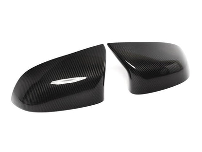 AutoTecknic Replacement Version II Dry Carbon Mirror Covers - F85 X5M | F86 X6M-Exterior-Silicon Valley Bimmer