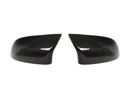 AutoTecknic Replacement Version II Dry Carbon Mirror Covers - F85 X5M | F86 X6M-Exterior-Silicon Valley Bimmer