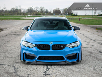 AutoTecknic Replacement Version II Dry Carbon Mirror Covers - F87 M2 Competition | F80 M3 | F82/ F83 M4-Exterior-Silicon Valley Bimmer