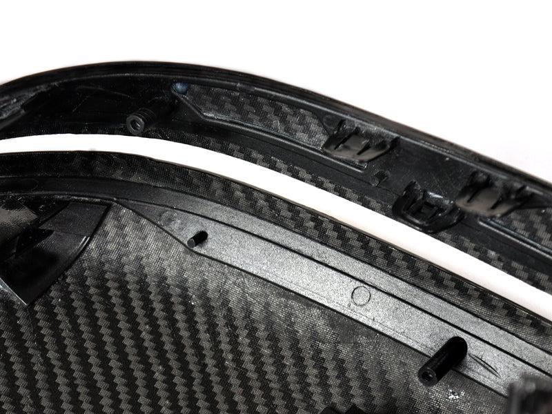 AutoTecknic Replacement Version II Dry Carbon Mirror Covers - G30 5-Series | G32 6-Series GT | G11 7-Series-Exterior-Silicon Valley Bimmer
