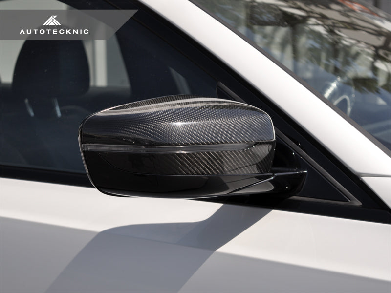 AutoTecknic Replacement Version II Dry Carbon Mirror Covers - G30 5-Series | G32 6-Series GT | G11 7-Series-Exterior-Silicon Valley Bimmer