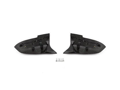 AutoTecknic Replacement Version II M-Inspired Dry Carbon Mirror Covers - F87 M2 | F22 2-Series | F30 3-Series | F32/ F36 4-Series-Exterior-Silicon Valley Bimmer