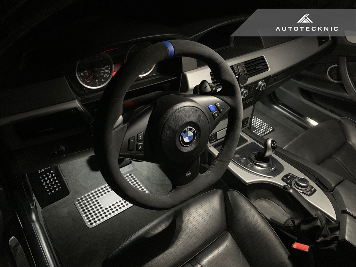 AutoTecknic Royal Blue M Button - E60 M5 | E63/ E64 M6-Interior-Silicon Valley Bimmer