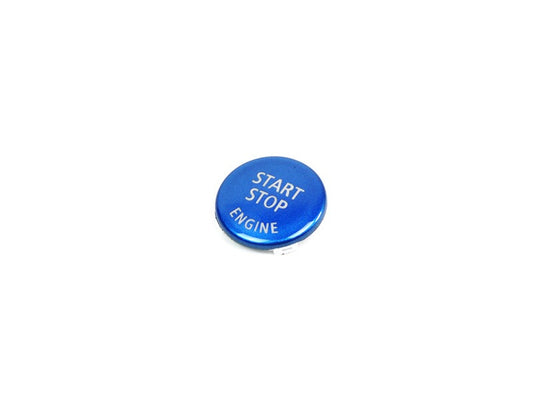 AutoTecknic Royal Blue Start Stop Button - E63/ E64 M6 | 6-Series-Interior-Silicon Valley Bimmer