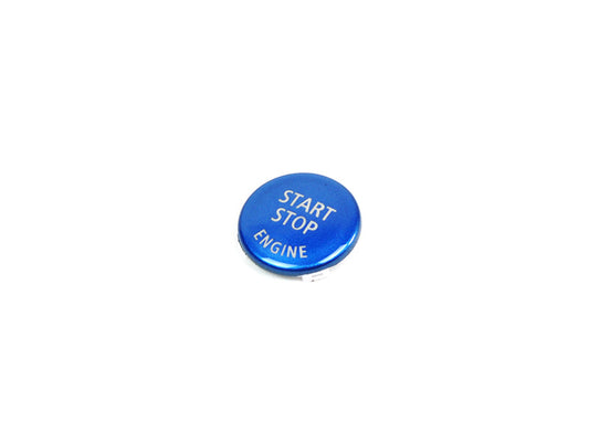 AutoTecknic Royal Blue Start Stop Button - E70 X5M | E71 X6M-Interior-Silicon Valley Bimmer