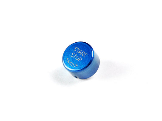 AutoTecknic Royal Blue Start Stop Button - G01 X3 | G02 X4 Pre-LCI-Interior-Silicon Valley Bimmer