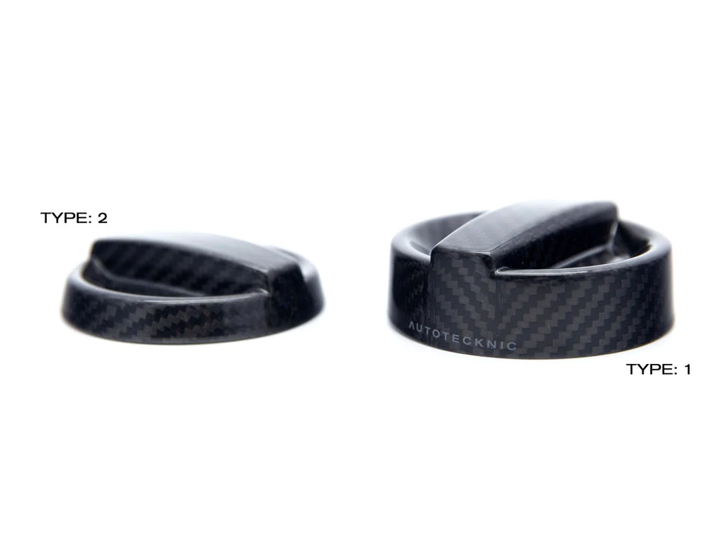 AutoTecknic S58 Dry Carbon Competition Oil Cap Cover-Exterior-Silicon Valley Bimmer