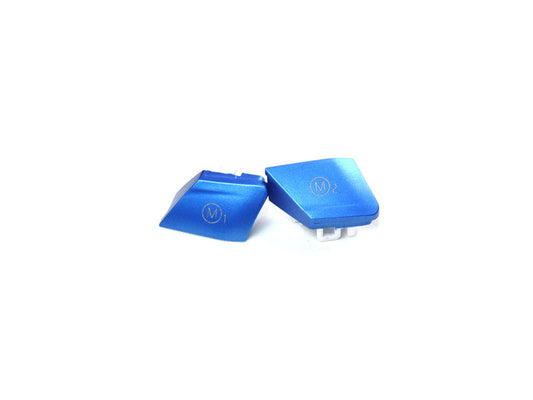 AutoTecknic Satin Royal Blue M1/ M2 Button Set - F85 X5M | F86 X6M-Interior-Silicon Valley Bimmer