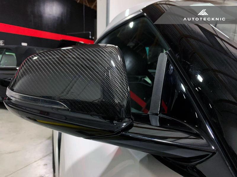 AutoTecknic Side Mirror Wind Deflector Set - A90 Supra 2020-Up-Exterior-Silicon Valley Bimmer