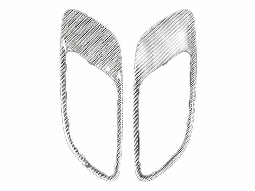 AutoTecknic Silver Fiber Hood Vents - E90 M3 | E92 M3 | E93 M3-Exterior-Silicon Valley Bimmer