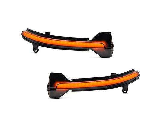 AutoTecknic Smoked Dynamic Sequential LED Turn Signal - F10 5-Series | F06/ F12/ F13 6-Series-Exterior-Silicon Valley Bimmer