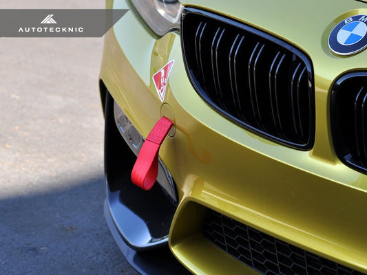 AutoTecknic Stainless Steel Tow Strap - F87 M2 | F80 M3 | F82/ F83 M4-Exterior-Silicon Valley Bimmer