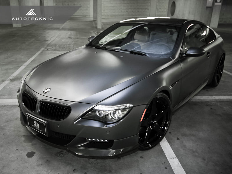 AutoTecknic Stealth Black Front Grille Set - E63/ E64 6-Series & M6-Exterior-Silicon Valley Bimmer