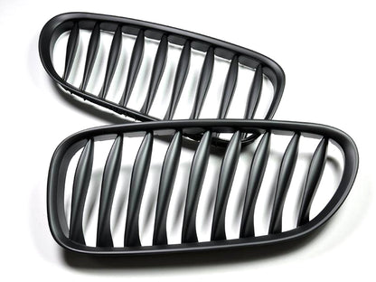 AutoTecknic Stealth Black Front Grille Set - E85 Z4 / Z4M-Exterior-Silicon Valley Bimmer
