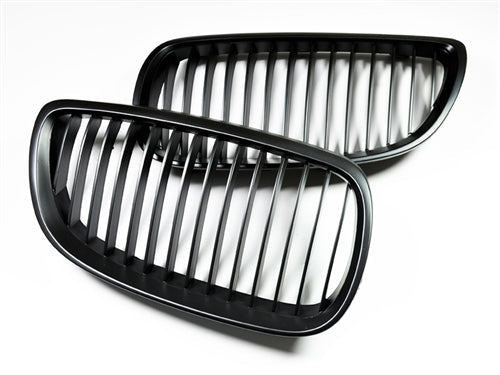 AutoTecknic Stealth Black Front Grille Set - E92/ E93 3-Series Pre-LCI (including E9X M3)-Silicon Valley Bimmer