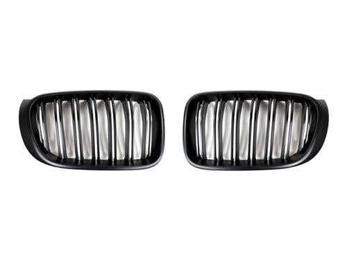 AutoTecknic Stealth Black Front Grille Set - F25 X3 LCI | F26 X4-Silicon Valley Bimmer