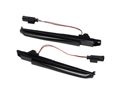 AutoTecknic Tinted Sequential LED Fender Turn Signal Set - F10 M5-Exterior-Silicon Valley Bimmer