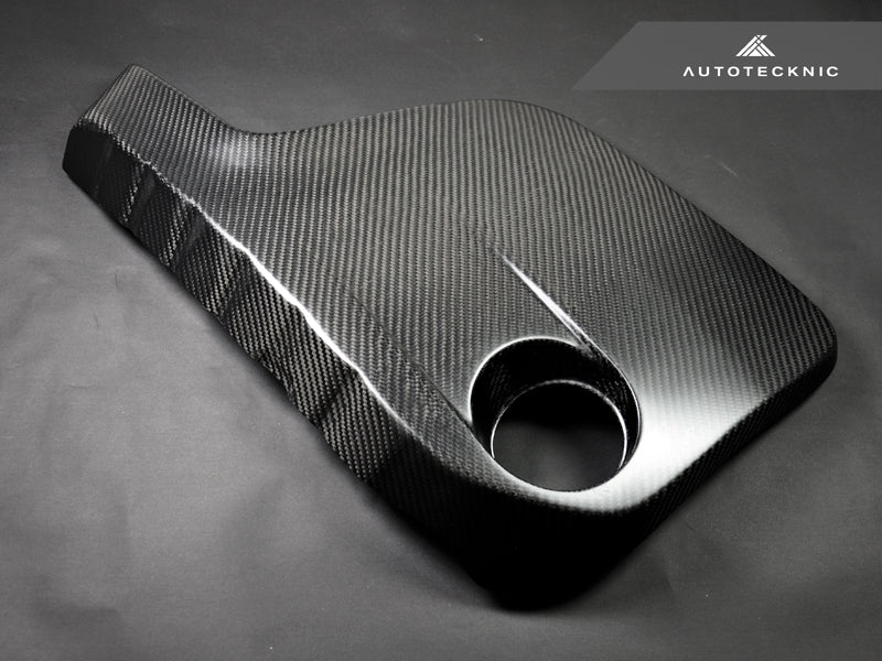 AutoTecknic Vacuumed Carbon Fiber Engine Cover - F80 M3 | F82 M4-Exterior-Silicon Valley Bimmer