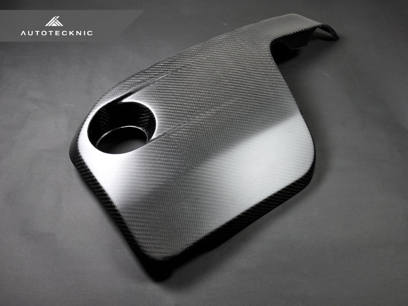 AutoTecknic Vacuumed Carbon Fiber Engine Cover - F80 M3 | F82 M4-Exterior-Silicon Valley Bimmer