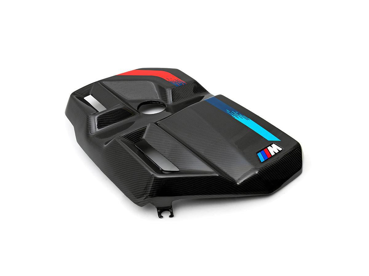 AutoTecknic Version II Dry Carbon Fiber Engine Cover - G80 M3 | G82/ G83 M4 | G87 M2-Exterior-Silicon Valley Bimmer