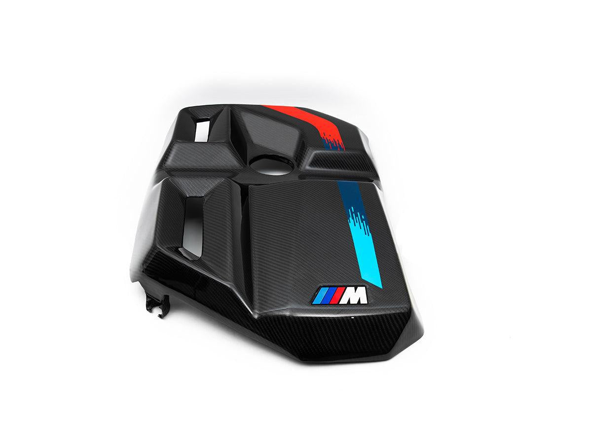 AutoTecknic Version II Dry Carbon Fiber Engine Cover - G80 M3 | G82/ G83 M4 | G87 M2-Exterior-Silicon Valley Bimmer
