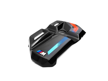 AutoTecknic Version II Dry Carbon Fiber Engine Cover - G80 M3 | G82/ G83 M4 | G87 M2-Exterior-Silicon Valley Bimmer