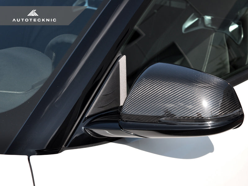 AutoTecknic Version II Side Mirror Wind Deflector Set - A90 Supra 2020-Up-Exterior-Silicon Valley Bimmer