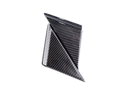 AutoTecknic Version III Dry Carbon Side Mirror Wind Deflector Set - A90 Supra 2020-Up-Exterior-Silicon Valley Bimmer