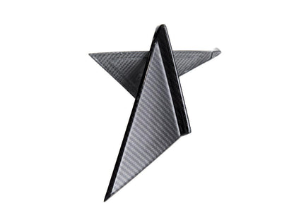 AutoTecknic Version III Dry Carbon Side Mirror Wind Deflector Set - A90 Supra 2020-Up-Exterior-Silicon Valley Bimmer