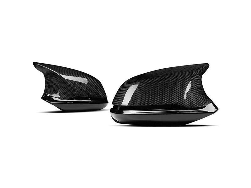 AutoTecknic Version III M-Inspired Dry Carbon Mirror Housing Kit - F22 2-Series | F30 3-Series | F32 4-Series | F87 M2-Exterior-Silicon Valley Bimmer
