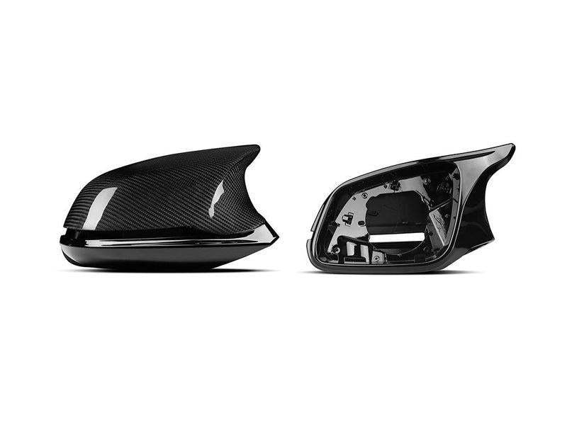AutoTecknic Version III M-Inspired Dry Carbon Mirror Housing Kit - F22 2-Series | F30 3-Series | F32 4-Series | F87 M2-Exterior-Silicon Valley Bimmer