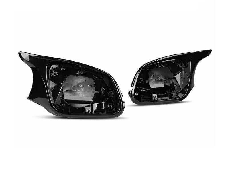 AutoTecknic Version III M-Inspired Mirror Housing Kit - F22 2-Series | F30 3-Series | F32 4-Series | F87 M2-Exterior-Silicon Valley Bimmer