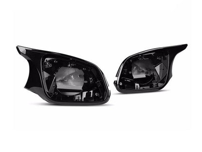 AutoTecknic Version III M-Inspired Mirror Housing Kit - F22 2-Series | F30 3-Series | F32 4-Series | F87 M2-Exterior-Silicon Valley Bimmer
