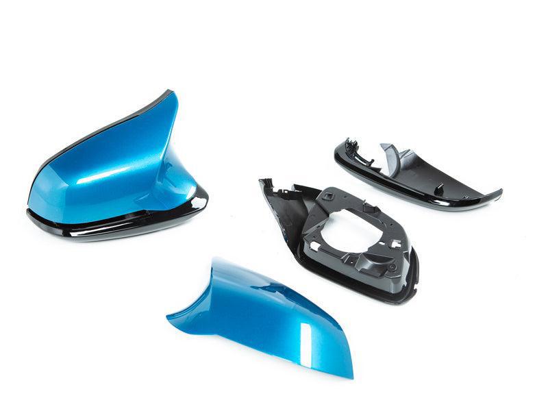 AutoTecknic Version III M-Inspired Mirror Housing Kit - F22 2-Series | F30 3-Series | F32 4-Series | F87 M2-Exterior-Silicon Valley Bimmer
