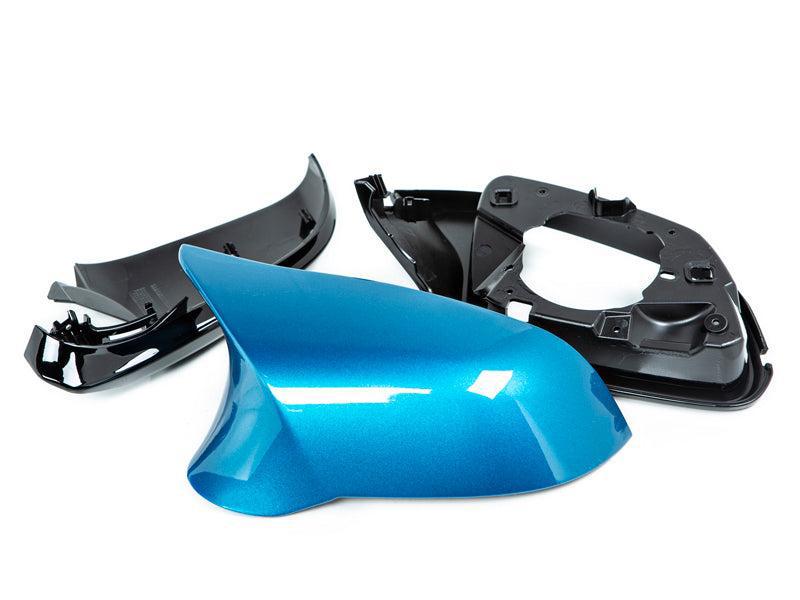 AutoTecknic Version III M-Inspired Mirror Housing Kit - F22 2-Series | F30 3-Series | F32 4-Series | F87 M2-Exterior-Silicon Valley Bimmer