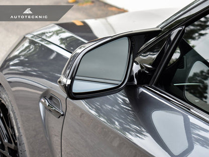 AutoTecknic Version III M-Inspired Mirror Housing Kit - F22 2-Series | F30 3-Series | F32 4-Series | F87 M2-Exterior-Silicon Valley Bimmer