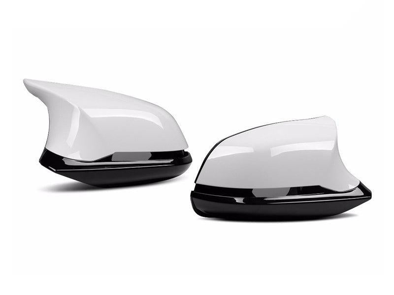 AutoTecknic Version III M-Inspired Mirror Housing Kit - F22 2-Series | F30 3-Series | F32 4-Series | F87 M2-Exterior-Silicon Valley Bimmer
