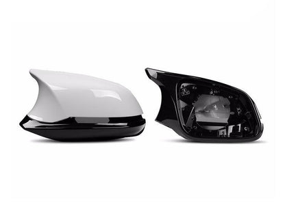 AutoTecknic Version III M-Inspired Mirror Housing Kit - F22 2-Series | F30 3-Series | F32 4-Series | F87 M2-Exterior-Silicon Valley Bimmer