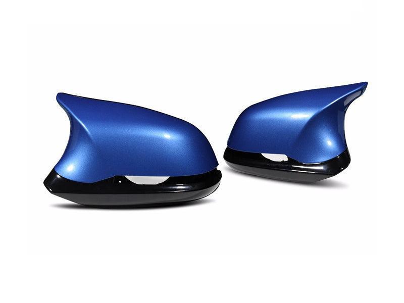 AutoTecknic Version III M-Inspired Mirror Housing Kit - F22 2-Series | F30 3-Series | F32 4-Series | F87 M2-Exterior-Silicon Valley Bimmer