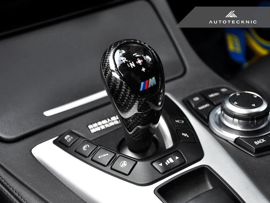 Autotecknic Carbon Fiber Gear Selector Cover - F80 M3 | F82 F83 M4-Interior-Silicon Valley Bimmer