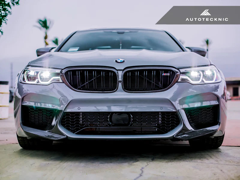 Autotecknic Dry Carbon Performante Aero Splitters - F90 M5-Exterior-Silicon Valley Bimmer