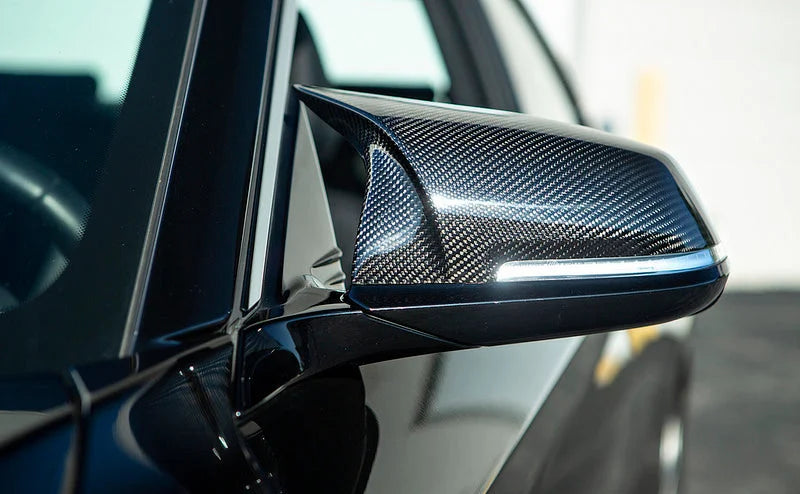 Autotecknic F-Chassis M Inspired Dry Carbon Mirror Cover Set-Exterior-Silicon Valley Bimmer