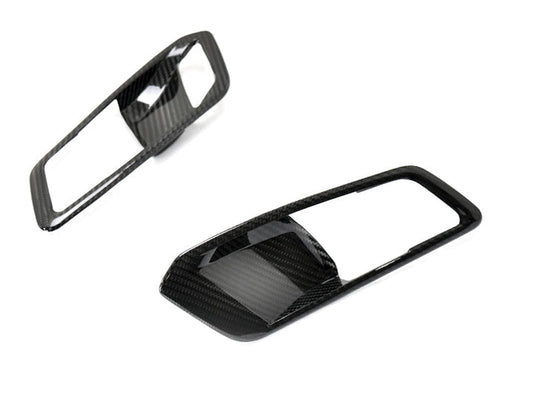 Autotecknic G8X M3 / M4 Dry Carbon Interior Door Handle Trim Set-Interior-Silicon Valley Bimmer