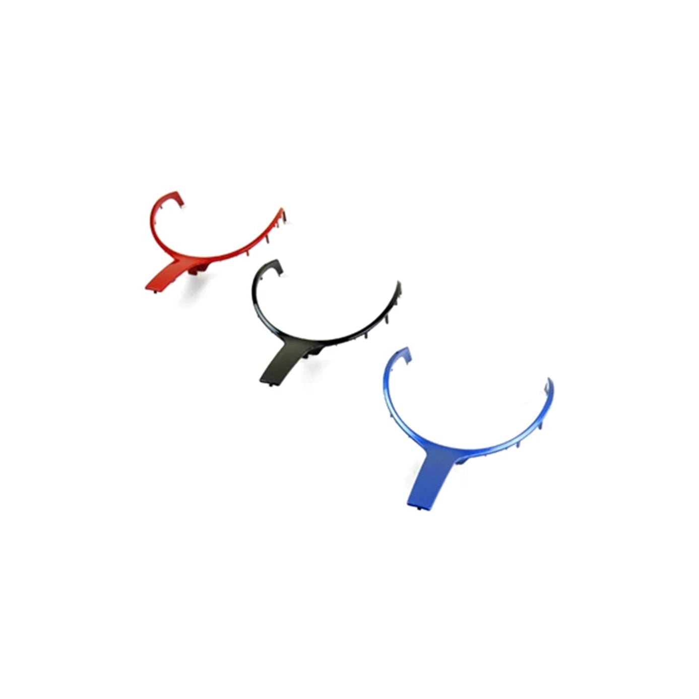 AutoTecknic Painted M-Sport Steering Wheel Trim - F22/ F30/ F32/ F06/ F12/ F13/ F15 X5 M-Sport-Interior-Silicon Valley Bimmer