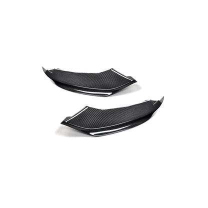 AutoTecknic Vacuumed Carbon Fiber Aero Splitters - F32/ F33/ F36 4-Series M-Sport-Silicon Valley Bimmer