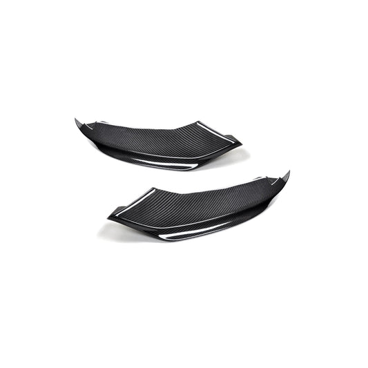 AutoTecknic Vacuumed Carbon Fiber Aero Splitters - F32/ F33/ F36 4-Series M-Sport-Silicon Valley Bimmer