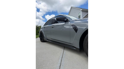 NWCarbon Haus G8X Dry Carbon Fiber MP Style Side Skirts