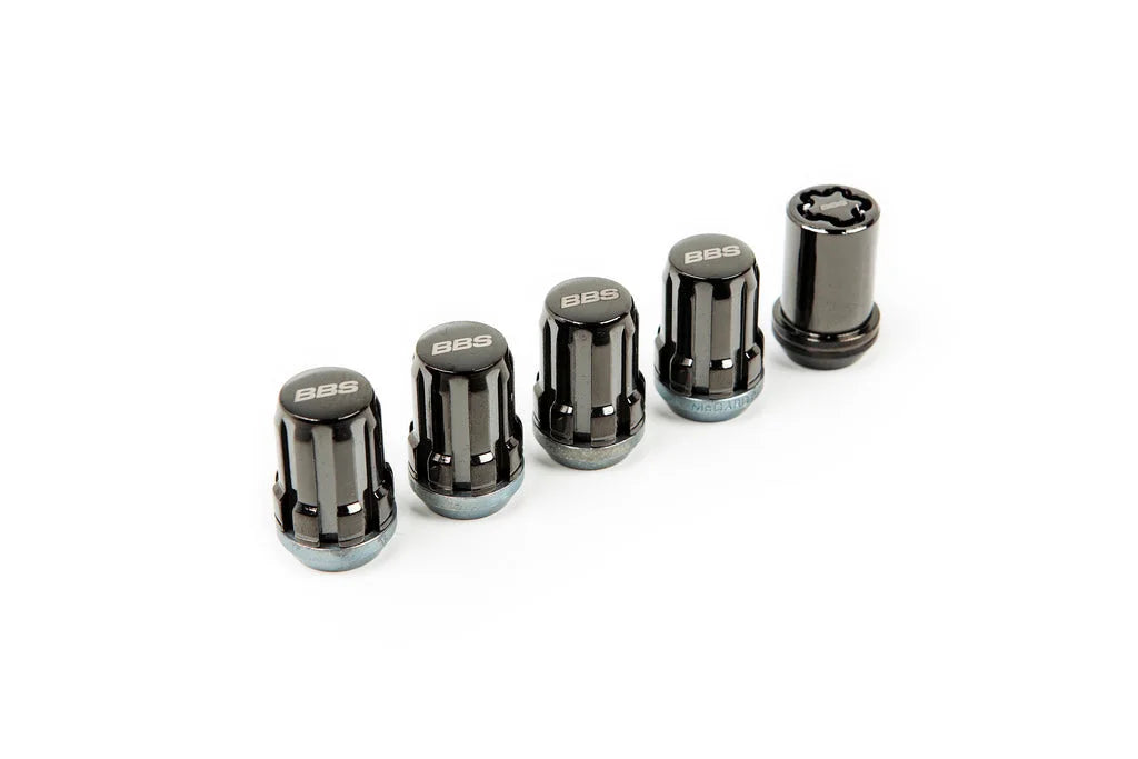BBS-McGard Lug Nut Set - Black Chrome-Wheels-Silicon Valley Bimmer