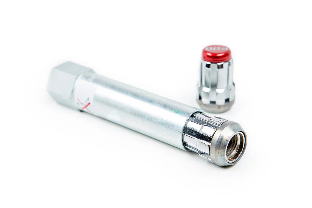 BBS-McGard Lug Nut Set - Red M12x1.5-Wheels-Silicon Valley Bimmer