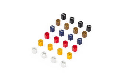 BBS Metal Valve Stem Cap Set-Wheels-Silicon Valley Bimmer
